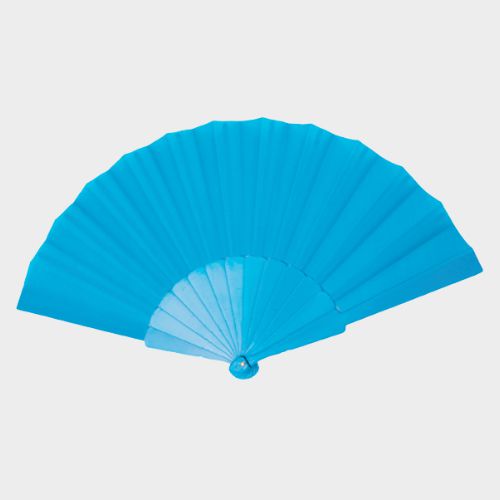 Abanicos de tela de colores con varilla de plástico - Imagen 9