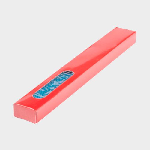 Caja individual de cartón para los abanicos personalizados baratos de tela con varillas de plástico