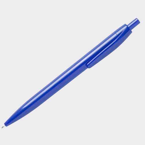 Bolígrafo plástico de colores con clip y tinta azul - Imagen 7