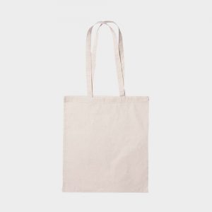 Bolsas personalizadas de tela algodón natural 180gr reutilizables