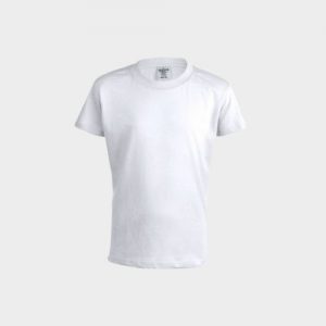 Camisetas blancas personalizadas para niño de manga corta Keya 150