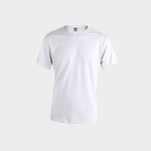 Camisetas personalizadas blancas baratas de manga corta para hombre 180gr