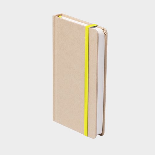 Cuaderno de cartón reciclado con cierre elástico de colores - Imagen 4