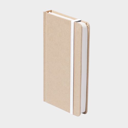 Cuaderno de cartón reciclado con cierre elástico de colores - Imagen 2
