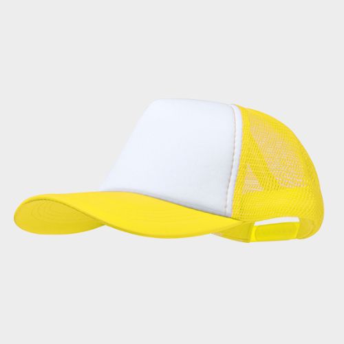 Gorra trucker 5 paneles bicolor con rejilla - Imagen 3