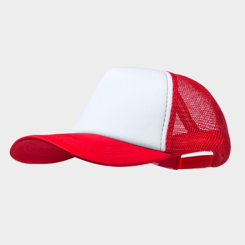 Gorra trucker 5 paneles bicolor con rejilla - Imagen 5