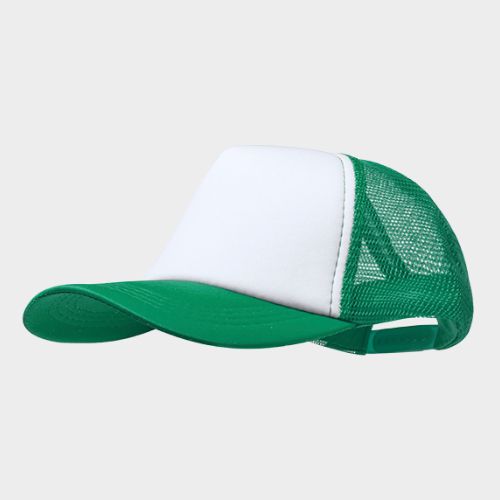 Gorra trucker 5 paneles bicolor con rejilla - Imagen 4