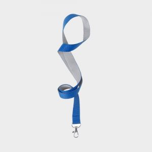 Lanyards personalizados baratos con diseño bicolor