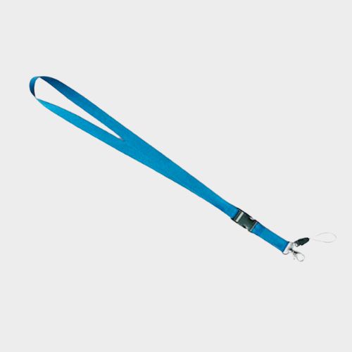 Lanyard de colores doble desmontable con mosquetón metálico - Imagen 5