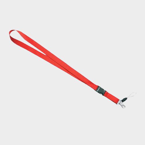 Lanyard de colores doble desmontable con mosquetón metálico - Imagen 8