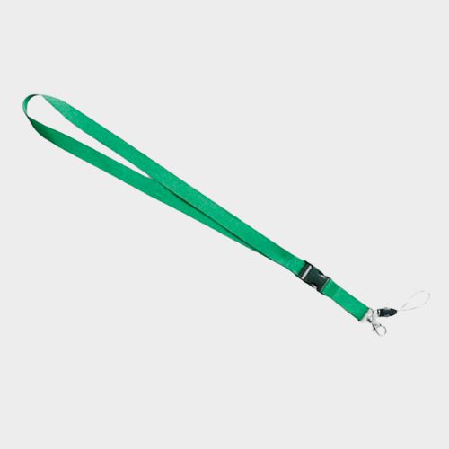 Lanyard de colores doble desmontable con mosquetón metálico - Imagen 6