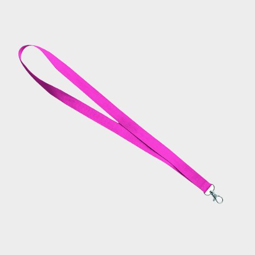 Lanyard de colores con mosquetón metálico - Imagen 12