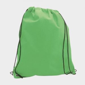 Mochilas personalizadas baratas de cuerdas y fieltro non woven de colores