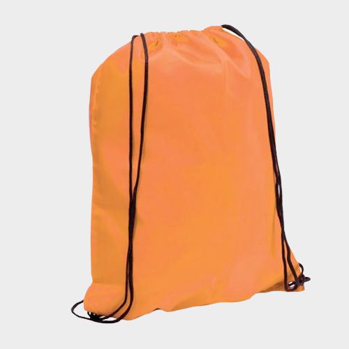 Mochila de cuerdas de poliéster de colores con refuerzo - Imagen 3
