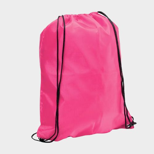 Mochila de cuerdas de poliéster de colores con refuerzo - Imagen 13