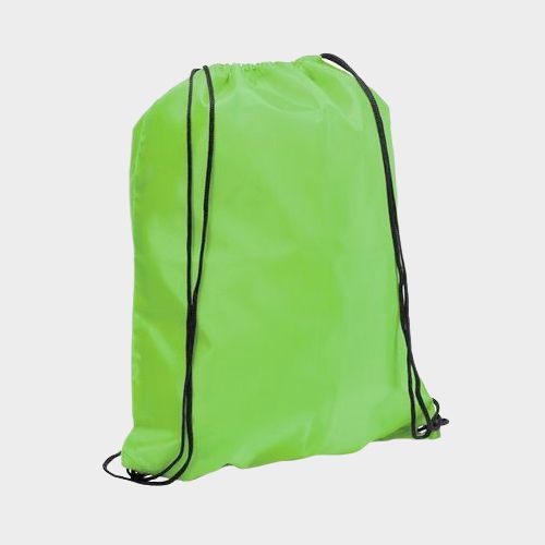Mochila de cuerdas de poliéster de colores con refuerzo - Imagen 11