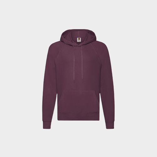Sudadera con capucha y bolsillo de algodón Fruit of the Loom 240 gr. - Imagen 2