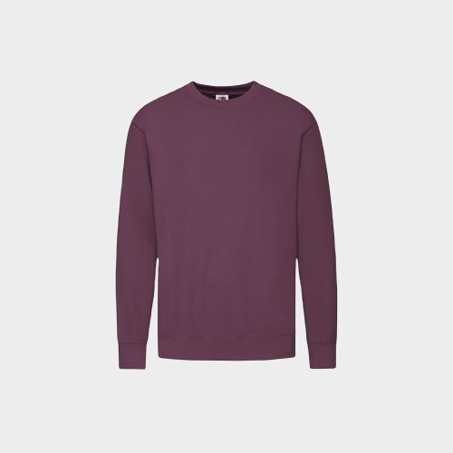 Sudadera sin capucha de algodón Fruit of the Loom 240 gr. - Imagen 3