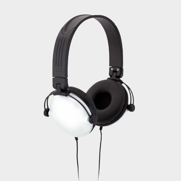 Auriculares de diadema de colores con cable Makito - Imagen 4