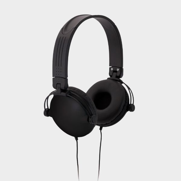 Auriculares de diadema de colores con cable Makito - Imagen 3