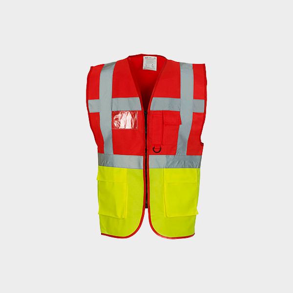 Chaleco de seguridad colores flúor con bolsillos - Imagen 9