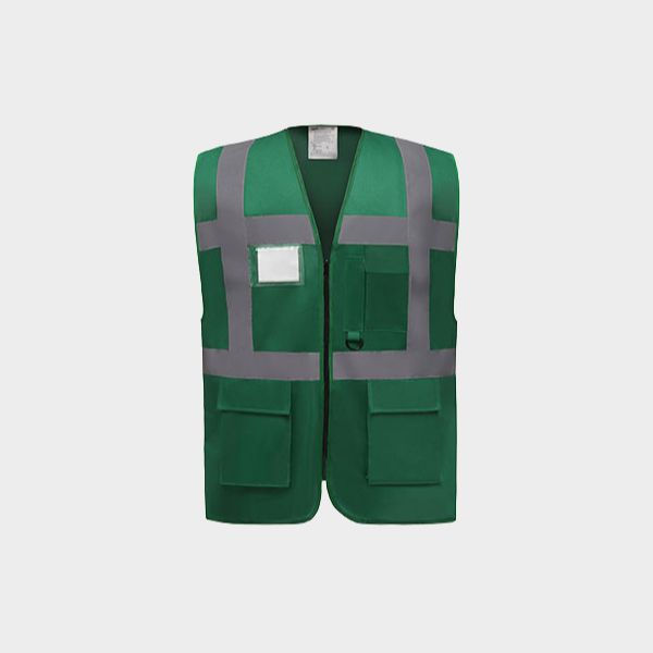 Chaleco de seguridad colores flúor con bolsillos - Imagen 7